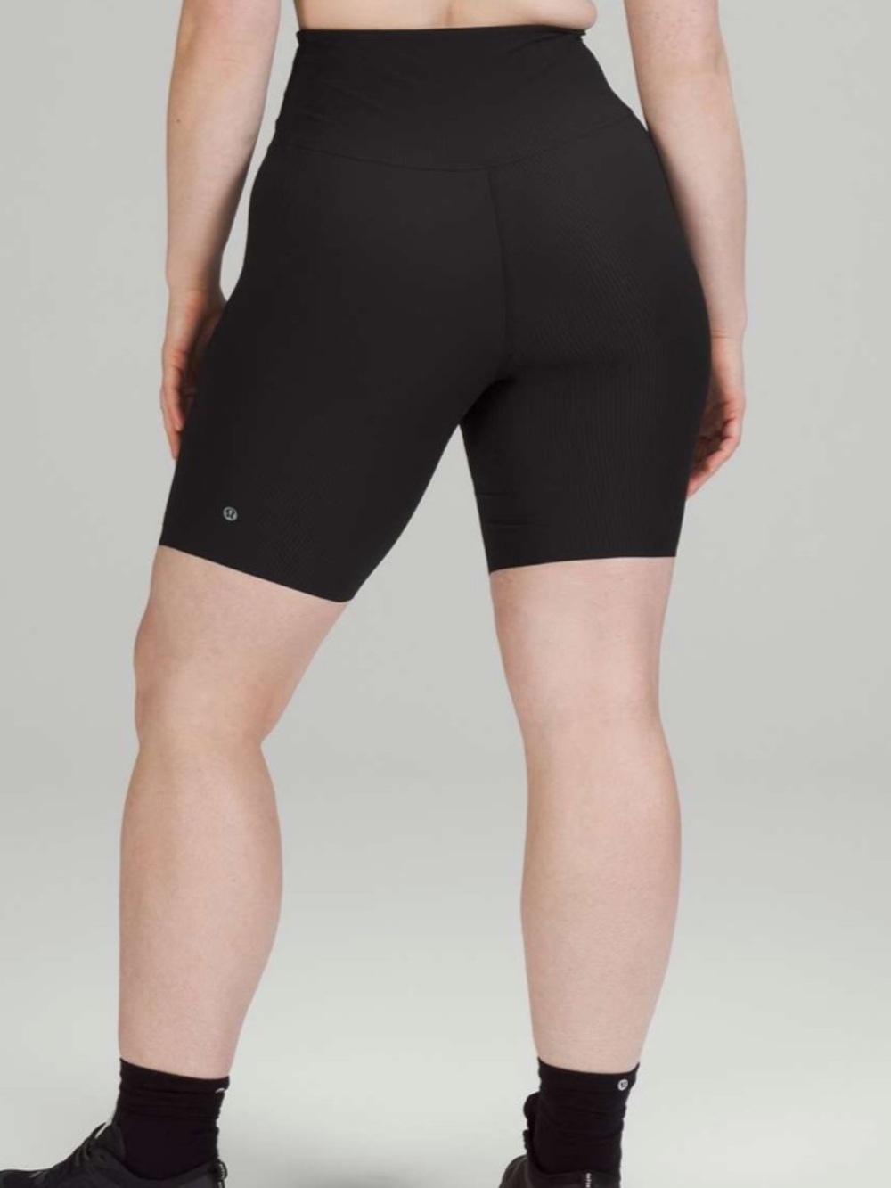 Lululemon bace pace ribbed biker shorts 4